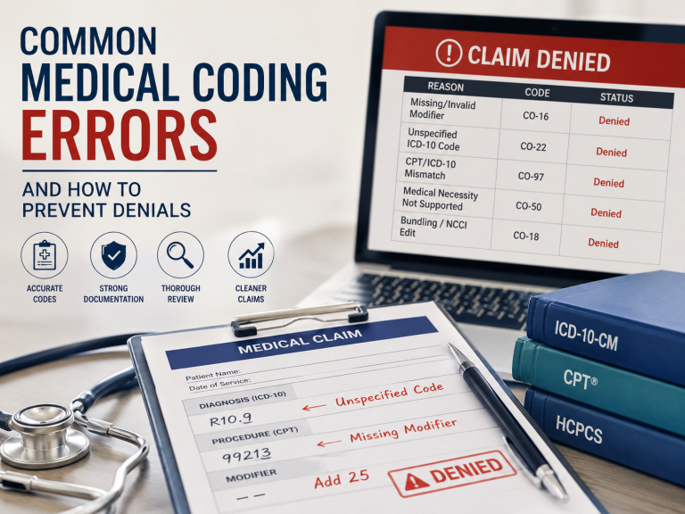Common Medical Coding Errors and How to Prevent Denials